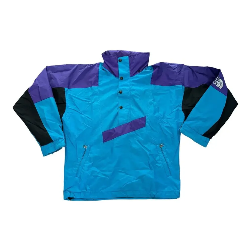 Vintage 1990s The North Face Colorblock Pullover Anorak XS